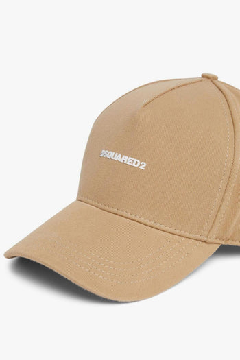 2 Uomo Cappellino Marrone Stampa Logo - 3