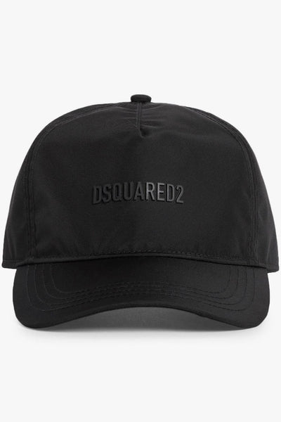 2 Uomo Cappellino Nero Logo in Tono