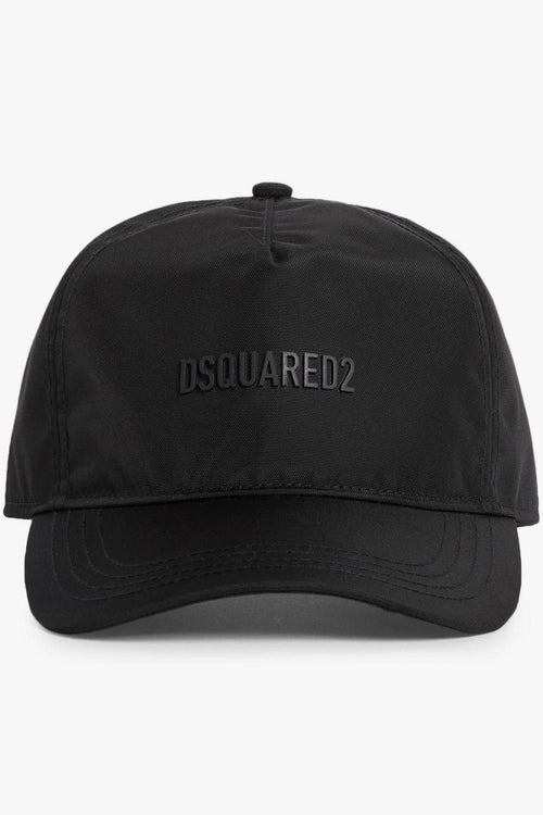 2 Uomo Cappellino Nero Logo in Tono