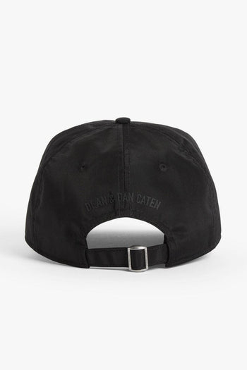 2 Uomo Cappellino Nero Logo in Tono - 2