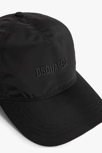 2 Uomo Cappellino Nero Logo in Tono - 3