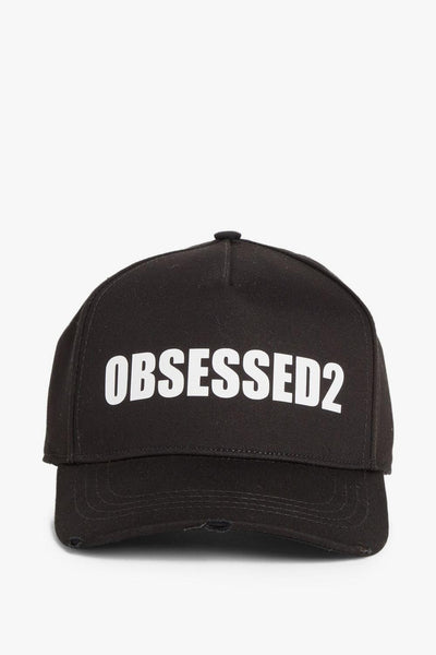 2 Cappellino Nero Uomo Obsessed2