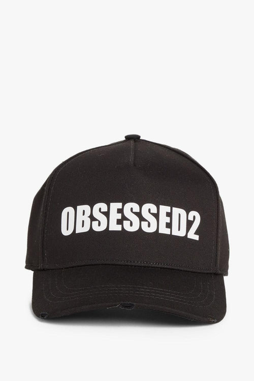 2 Cappellino Nero Uomo Obsessed2