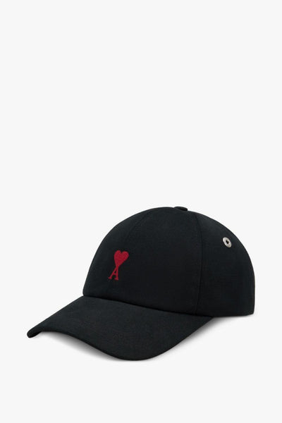 Ami Paris Ami de Coeur Uomo Cappellino Nero