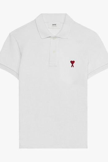 Ami Paris Polo Ami de Coeur Uomo Bianco - 6