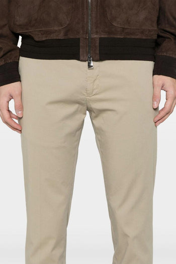Uomo Pantalone Beige slim - 4