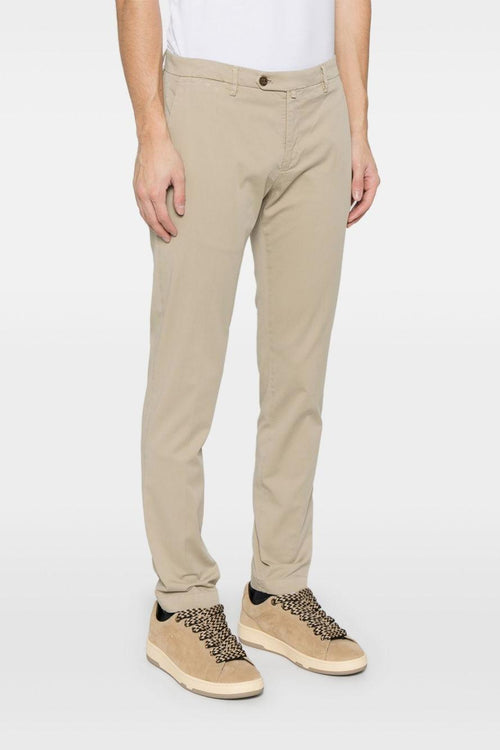 Uomo Pantalone Beige slim