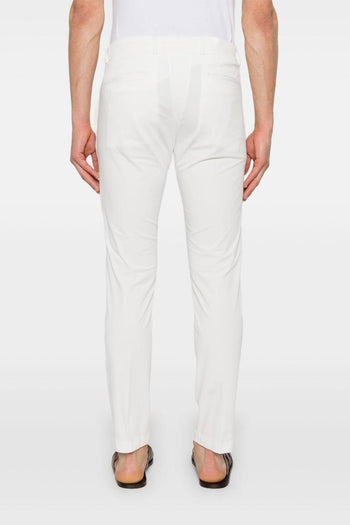 uomo Pantalone Bianco slim - 3
