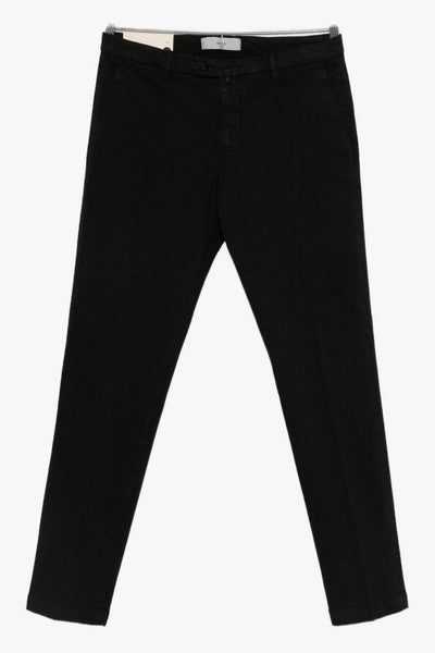 Pantalone Nero Uomo Slim Fit