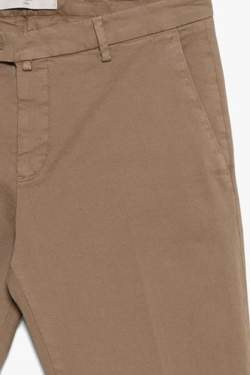 Pantalone Marrone Uomo Chino Slim - 3