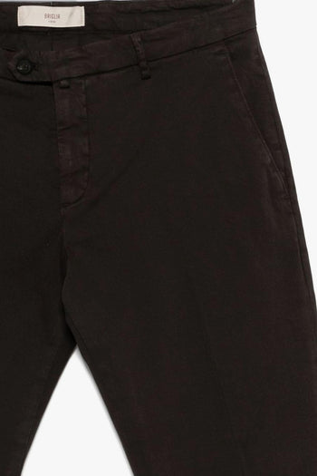 Pantalone Marrone Uomo Chino - 2