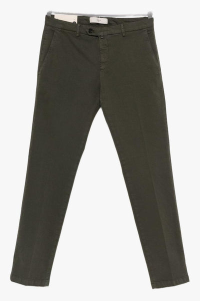 Pantalone Verde Uomo Chino