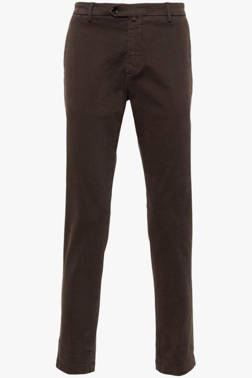 Pantalone Marrone Uomo Chino