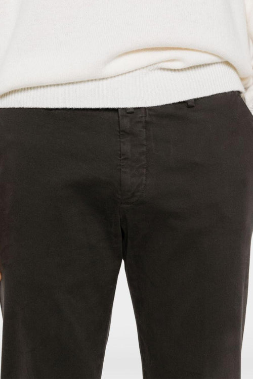 Pantalone Marrone Uomo Chino - 2