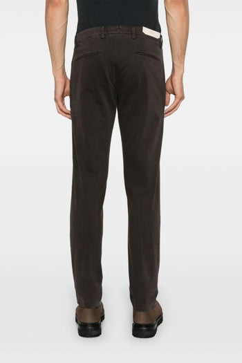 Pantalone Marrone Uomo Chino - 3