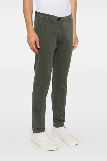 Pantalone Verde Uomo Chino - 4