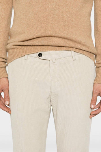 Pantalone Beige Uomo Chino a coste - 3