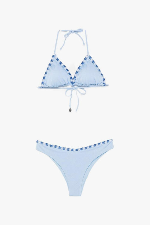Bikini Triangolo Donna Azzurro