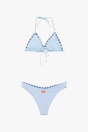 Bikini Triangolo Donna Azzurro - 3