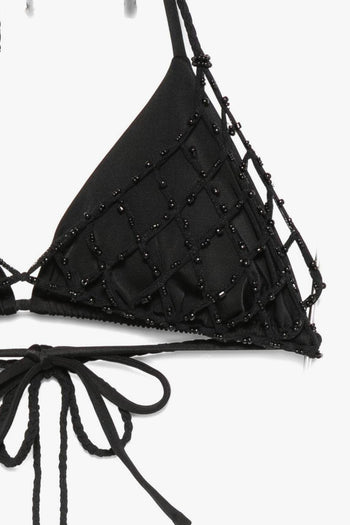 Bikini Motivo Intrecciato Donna Nero - 2
