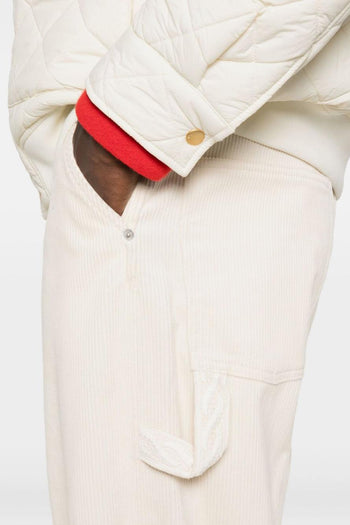 Pantalone Beige Uomo Tasche America - 4