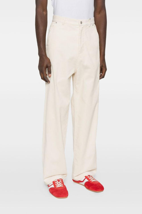 Pantalone Beige Uomo Tasche America