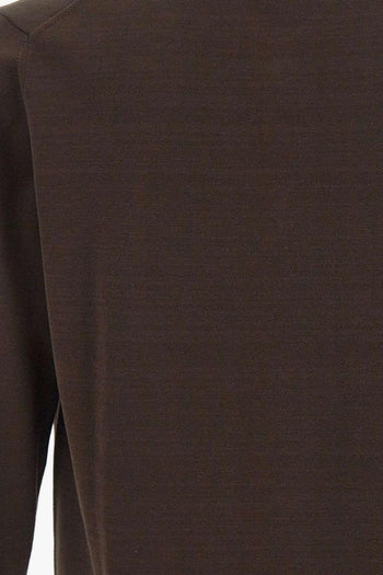 Caridgan Colletto Polo Uomo Marrone - 4