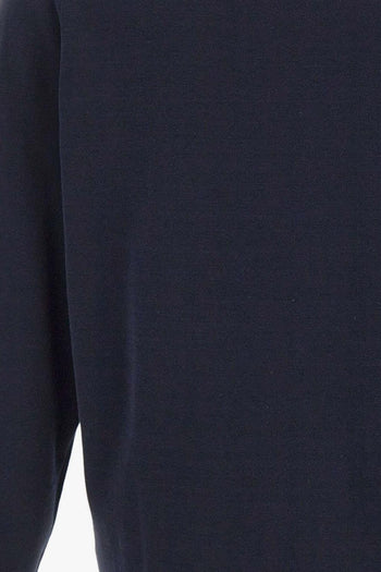 Cardigan Colletto Polo Uomo Blu - 5