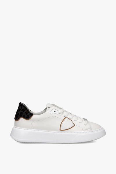 Temple Donna Sneakers Bianco-Animalier