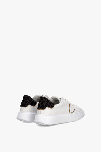 Temple Donna Sneakers Bianco-Animalier - 3