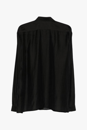 Camicia Semi-Trasparente Uomo Nero - 2