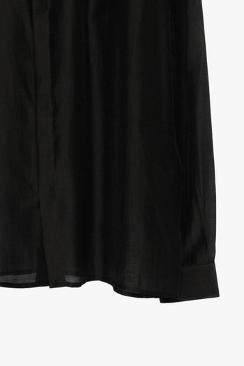 Camicia Semi-Trasparente Uomo Nero - 3