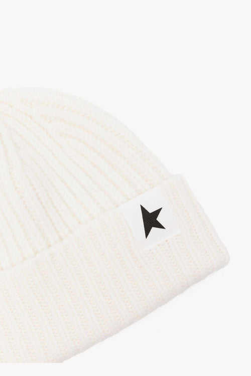 Cappellino Bianco Uomo Patch Stella - 2