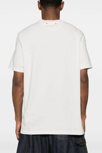 T-shirt Bianco Uomo Stampa Logo - 3