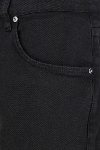 Pantalone Nero Uomo Cinque Tasche - 2