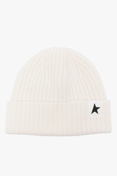 Cappellino Bianco Uomo Patch Stella