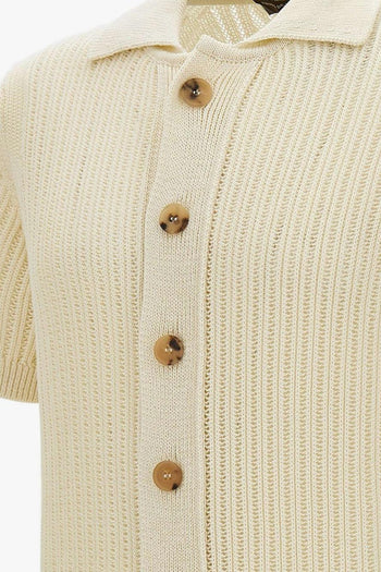 Camicia Coste Uomo Bianco - 5