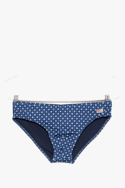 Saint Barth Slip Cayo Floreale Uomo Blu