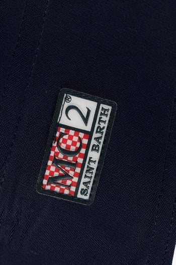 Saint Barth Uomo Slip Blu Cayo - 3