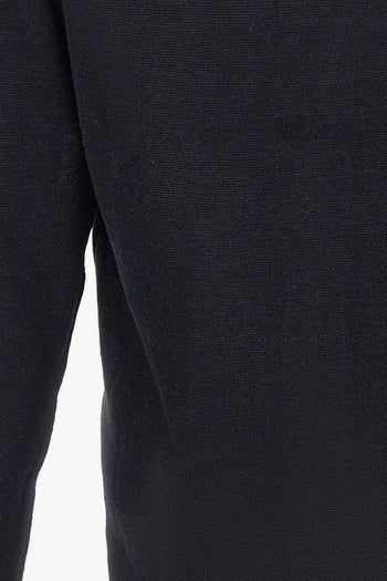 Cardigan Bottoni Uomo Nero - 6