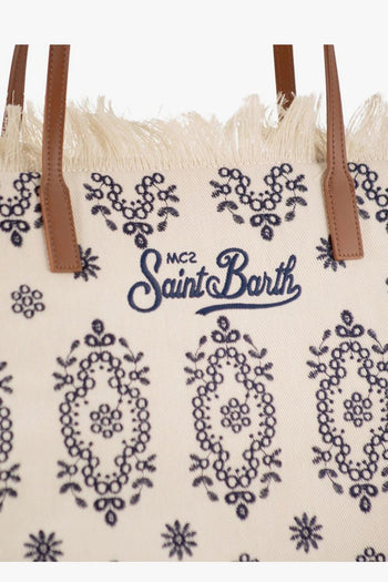 Saint Barth Borsa City Bag Fringe Donna - 3