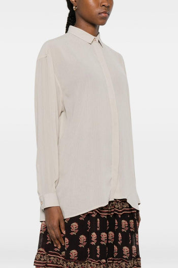 Camicia Beige Donna - 5