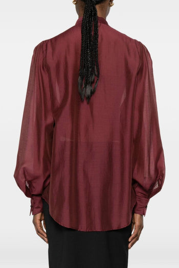 Blusa Fluida Donna Viola - 5