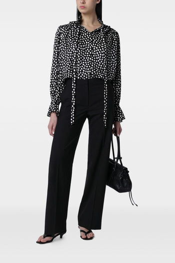 Pantalone Francoise Donna Nero - 2