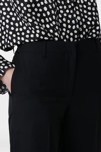 Pantalone Francoise Donna Nero - 5