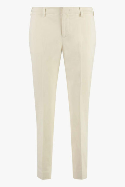 Pantalone New York Donna Bianco Panna