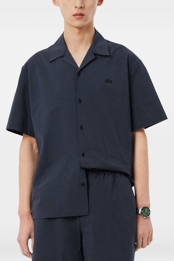 Camicia Costine Uomo Blu - 3
