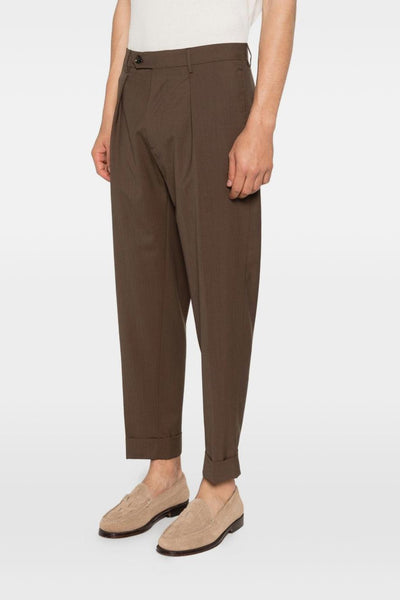 Pantaloni Marrone Uomo Chiaia