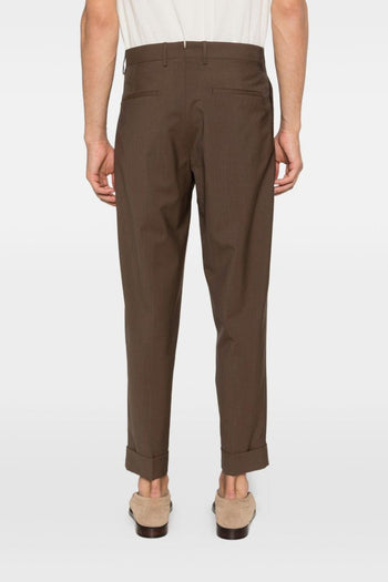 Pantaloni Marrone Uomo Chiaia - 3