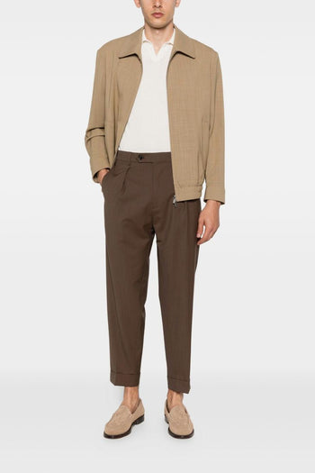 Pantaloni Marrone Uomo Chiaia - 2